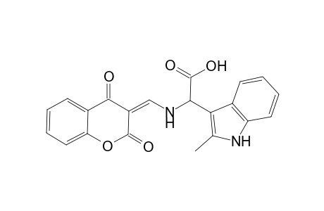 N-(Methylene-4-oxocoumarinyl)tryptophan