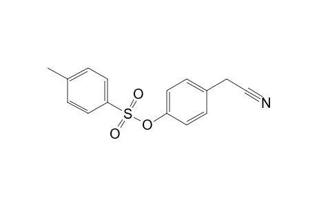 (p-hydroxyphenyl)acetonitrile, p-toluenesulfonate (ester)