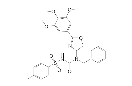 4-(1-Benzyl-3-tosylureido)-2-(3,4,5-trimethoxyphenyl)-2-oxazoline