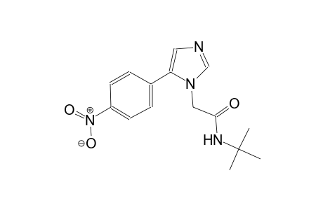 Acetamide, N-(1,1-dimethylethyl)-2-[5-(4-nitrophenyl)-1-imidazolyl]-