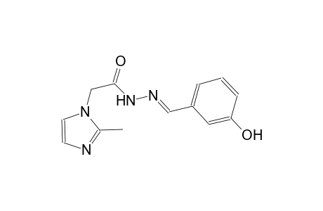 N'-[(E)-(3-hydroxyphenyl)methylidene]-2-(2-methyl-1H-imidazol-1-yl)acetohydrazide