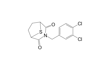 3-(3,4-dichlorobenzyl)-8-thia-3-azabicyclo[3.2.1]octane-2,4-dione