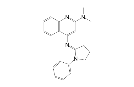 N~2~,N~2~-dimethyl-N~4~-[(2E)-1-phenylpyrrolidinylidene]-2,4-quinolinediamine