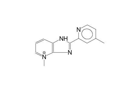 2-(4-METHYLPYRID-2-YL)-4-METHYLIMIDAZO[4,5-B]PYRIDINIUM CATION