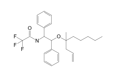 4-(1', 2'-Diphenyl-2'-trifluoroacetamido-1'-ethoxy)-4-methyl-1-nonene