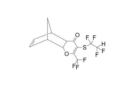 Tricyclo[6.2.1.0(2,7)]undeca-4,9-dien-6-one, 5-(1,1,2,2-tetrafluoroethylsulfanyl)-4-trifluoromethyl-3-oxa-