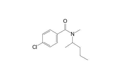 Benzamide, 4-chloro-N-(2-pentyl)-N-methyl-