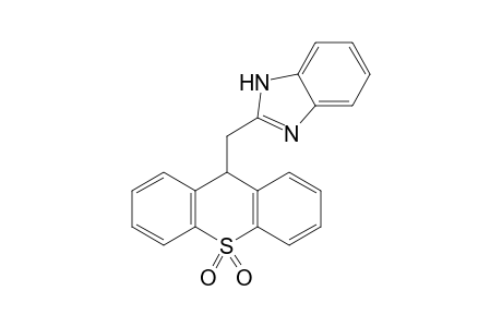 2-[(thioxanthen-9-yl)methyl]benzimidazole, S,S-dioxide