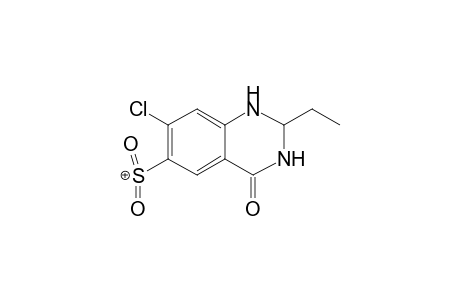 Quinethazone artifact (deamino-) MS2