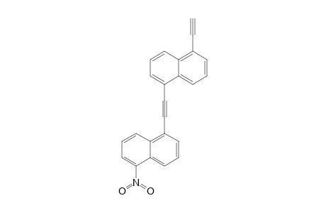 1-ETHYNYL-5-[(5-NITRO-1-NAPHTHYL)-ETHYNYL]-NAPHTHALENE