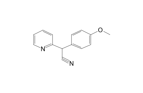 2-Pyridineacetonitrile, .alpha.-(4-methoxyphenyl)-