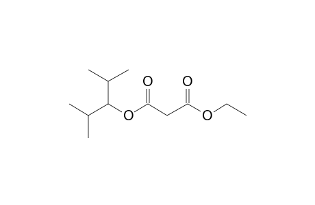 Malonic acid, 2,4-dimethylpent-3-yl ethyl ester