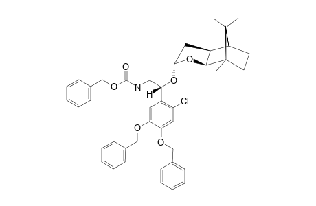 (2S-(2-ALPHA(S),3A-ALPHA,4-BETA,7-BETA,7A-ALPHA))-(PHENYLMETHYL)-N-(2-(2-CHLORO-4,5-DI-(PHENYLMETHOXY)-PHENYL)-2-((OCTAHYDRO-7,8,8-TRIMETHYL-4,7-M