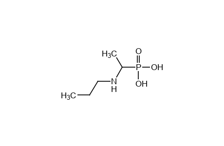 [1-(propylamino)ethyl]phosphonic acid