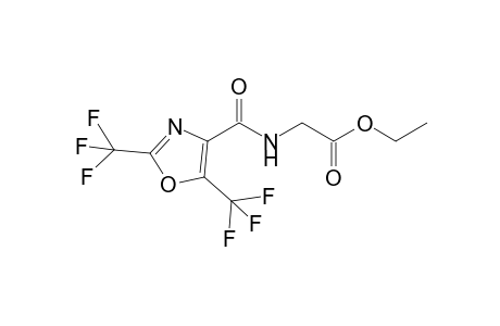 N-(2,5-Bistrifluoromethyl-4-oxazoyl)gly ethyl ester