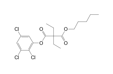 Diethylmalonic acid, pentyl 2,3,5-trichlorophenyl ester