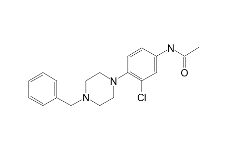 4-(4-Benzylpiperazin-1-yl)-3-chloroaniline, N-acetyl-