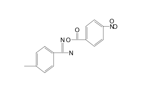 O-(p-nitrobenzoyl)-p-toluamidoxime