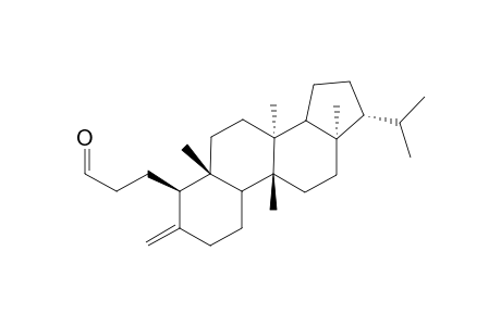 4,23-Binor-3,4-secofific-5(24)-en-3-al