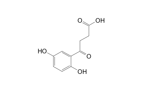 3-(2,5-dihydroxybenzoyl)propionic acid