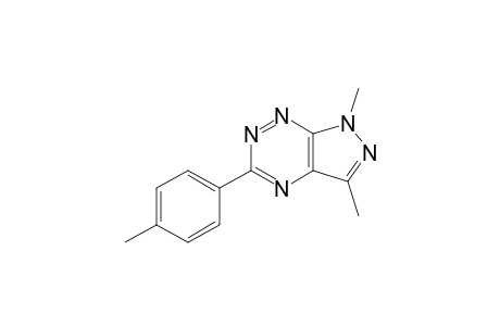 1,3-DIMETHYL-5-(4-METHYLPHENYL)-1H-PYRAZOLO-[4,3-E]-[1,2,4]-TRIAZINE