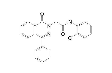 N-(2-chlorophenyl)-2-(1-oxo-4-phenylphthalazin-2(1H)-yl)acetamide