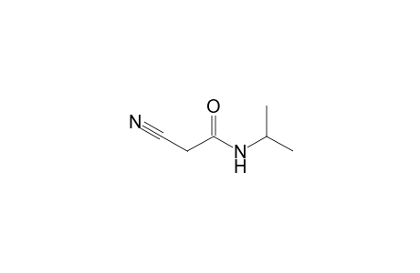 2-cyano-N-isopropyl-acetamide