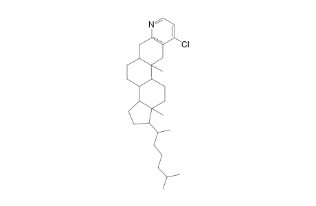 10-Chloro-1-(1,5-dimethylhexyl)-11a,13a-dimethyl-2,3,3a,3b,4,5,5a,6,11,11a,11b,12,13,13a-tetradecahydro-1H-cyclopenta[5,6]naphtho[1,2-g]quinoline