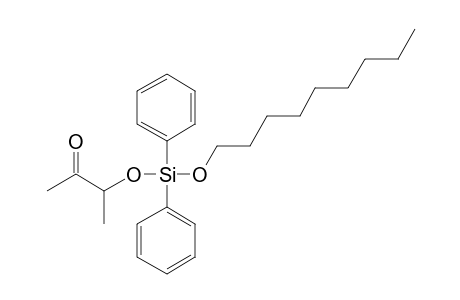 Silane, diphenylnonyloxy(3-oxobut-2-yloxy)-