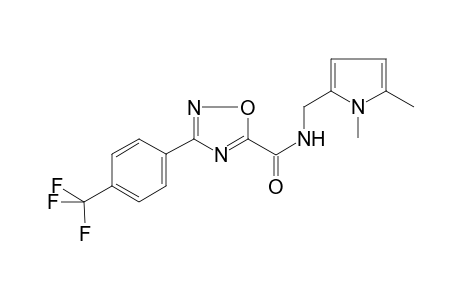 N-[(1,5-dimethyl-1H-pyrrol-2-yl)methyl]-3-[4-(trifluoromethyl)phenyl]-1,2,4-oxadiazole-5-carboxamide