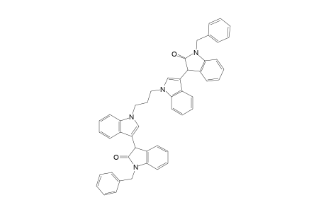 1,3-Bis[(1'-benzyl-1',3'-dihydro-1'H-[3,3']biindolyl-2'-on)-1-yl]propane