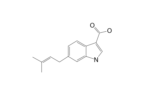 6-DIMETHYLALLYLINDOLE-3-CARBOXYLIC-ACID;REFERENCE-18