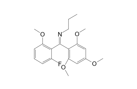 2'-Fluoro-2,4,6,6'-tetramethoxybeznophenone-N-(2-nethylethyl)ketimine