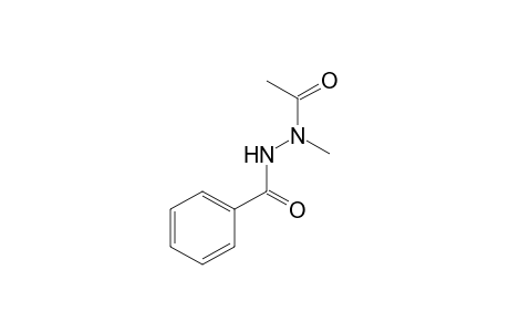 1-acetyl-2-benzoyl-1-methylhydrazine