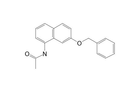 Acetamide, N-[7-(phenylmethoxy)-1-naphthalenyl]-