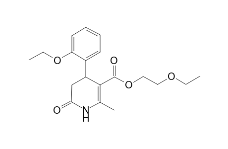 4-(2-Ethoxy-phenyl)-2-methyl-6-oxo-1,4,5,6-tetrahydro-pyridine-3-carboxylic acid 2-ethoxy-ethyl ester