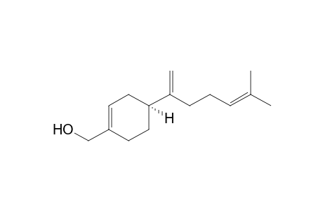 1-(Hydroxymethyl)-4(S)-(5'-methyl-1'-methylene-4'-hexenyl)-cyclohexene