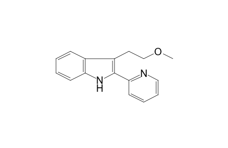 1H-Indole, 3-(2-methoxyethyl)-2-(2-pyridyl)-