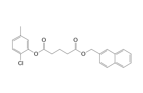 Glutaric acid, naphth-2-ylmethyl 2-chloro-5-methylphenyl ester