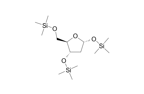 Trimethyl-[(2R,3S,5R)-5-trimethylsilyloxy-2-(trimethylsilyloxymethyl)oxolan-3-yl]oxy-silane