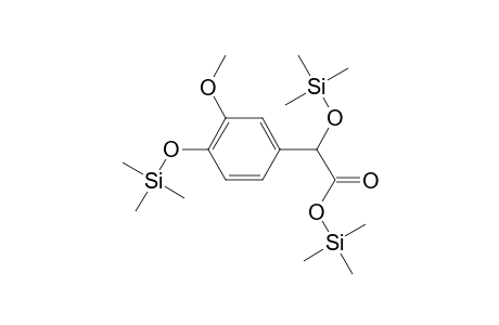 Benzeneacetic acid, 3-methoxy-.alpha.,4-bis[(trimethylsilyl)oxy]-, trimethylsilyl ester