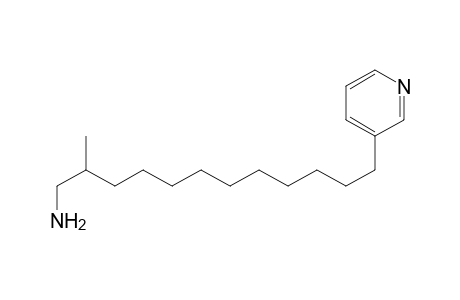 2-Methyl-12-(3-pyridinyl)-1-dodecanamine