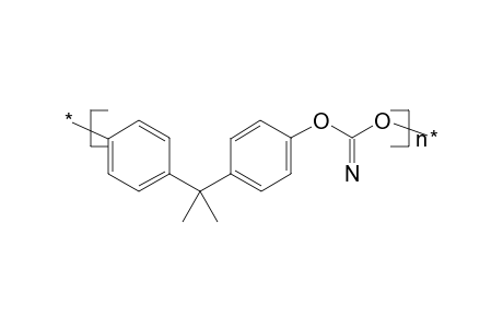 Poly(bisphenol a iminocarbonate)