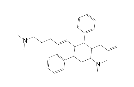 Cyclohexylamine, 2-allyl-4-[5-(dimethylamino)-1-pentenyl]-N,N-dimethyl-3,5-diphenyl-