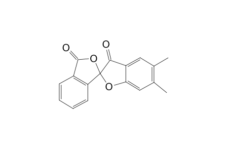 5,6-dimethyl-3H,3'H-spiro[benzofuran-2,1'-isobenzofuran]-3,3'-dione