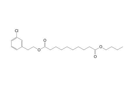 Sebacic acid, butyl 3-chlorophenethyl ester