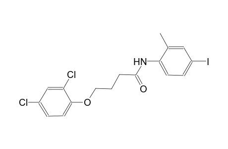 4-(2,4-dichlorophenoxy)-N-(4-iodo-2-methylphenyl)butanamide