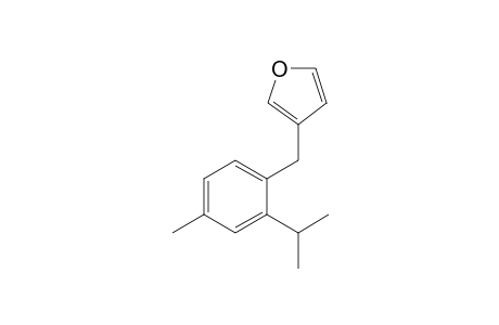 3-(2-isopropyl-4-methyl-benzyl)furan