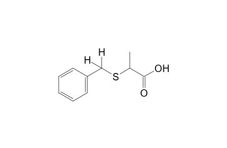 2-(Benzylthio)propionic acid