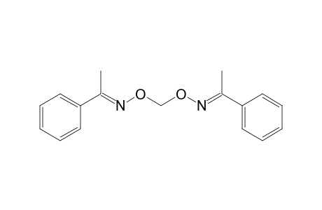 1-Phenylethanone o-[([[1-phenylethylidene]amino]oxy)methyl]oxime